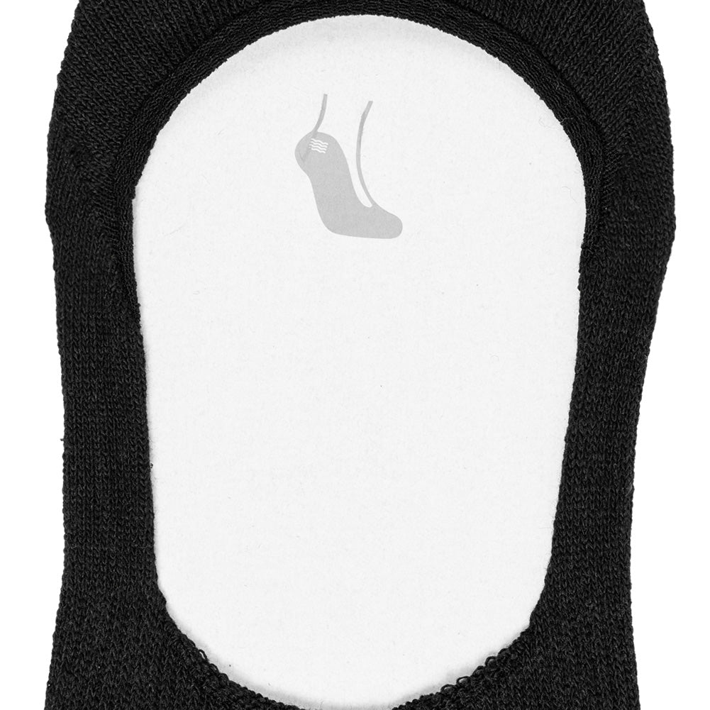 SportSpar.de "Sparlinge" Füßlinge Sneaker Socken 3 Paar schwarz