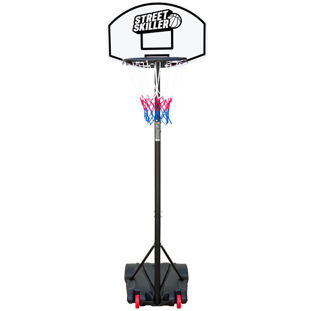 STREETSKILLER höhenverstellbarer Outdoor Basketballkorb 1,79 - 2,13 m