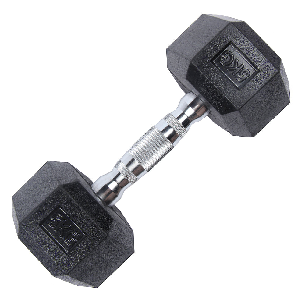 SPORTINATOR 5 kg Hexagon Hantel 2er-Set
