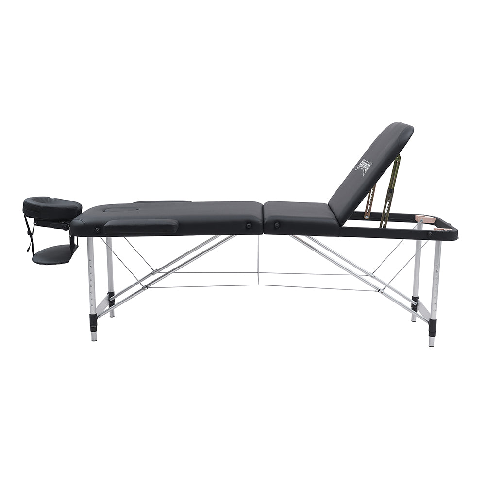SPORTINATOR Premium 3 Zonen Massageliege schwarz