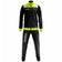 Zeus Tuta Relax Vesuvio Herren Trainingsanzug Schwarz Neon Gelb – 2XS 134-140