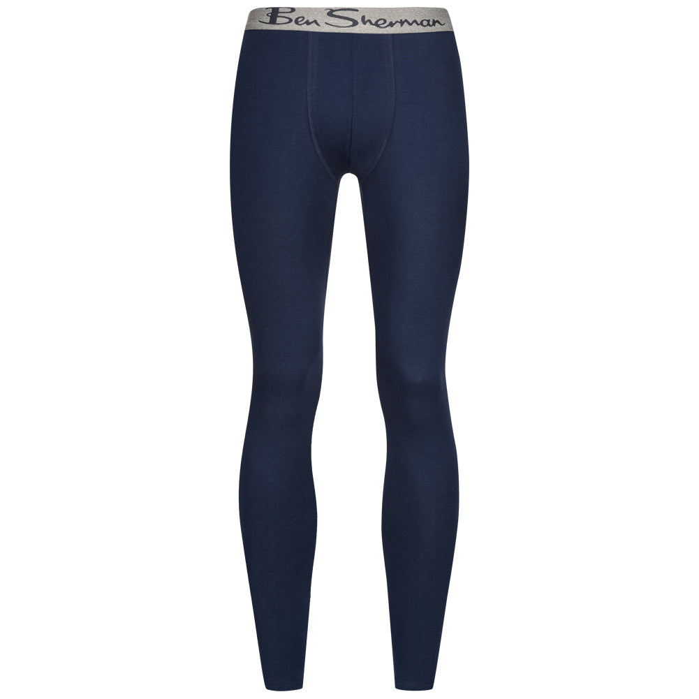 BEN SHERMAN Long John Herren lange Unterhose U5-1360-BS-NAVY