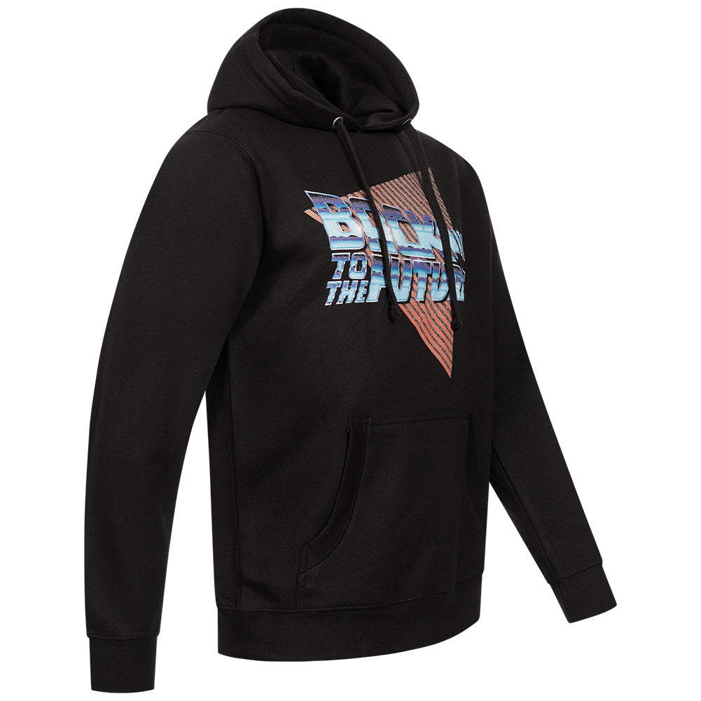 Zurück in die Zukunft Chrome Logo Herren Hoodie UNMHS070BLK