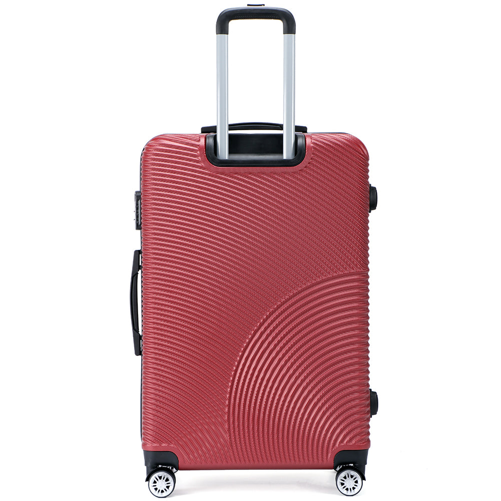 VERTICAL STUDIO "Malmö" 24" Koffer weinrot inkl. GRATIS Koffergurt